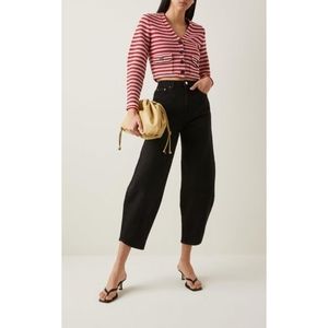 Self-Portrait Striped Cardigan